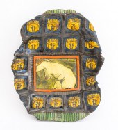 ERIK GRONBORG GLAZED EARTHENWA