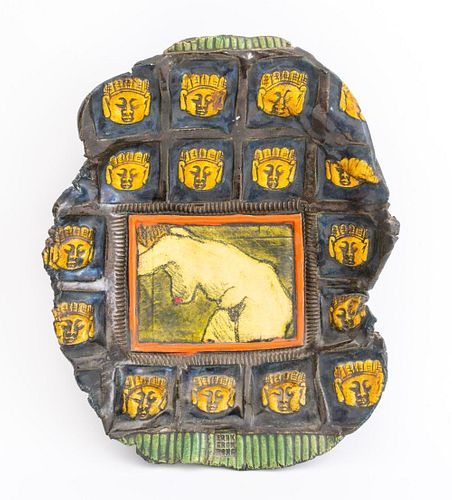 ERIK GRONBORG GLAZED EARTHENWARE