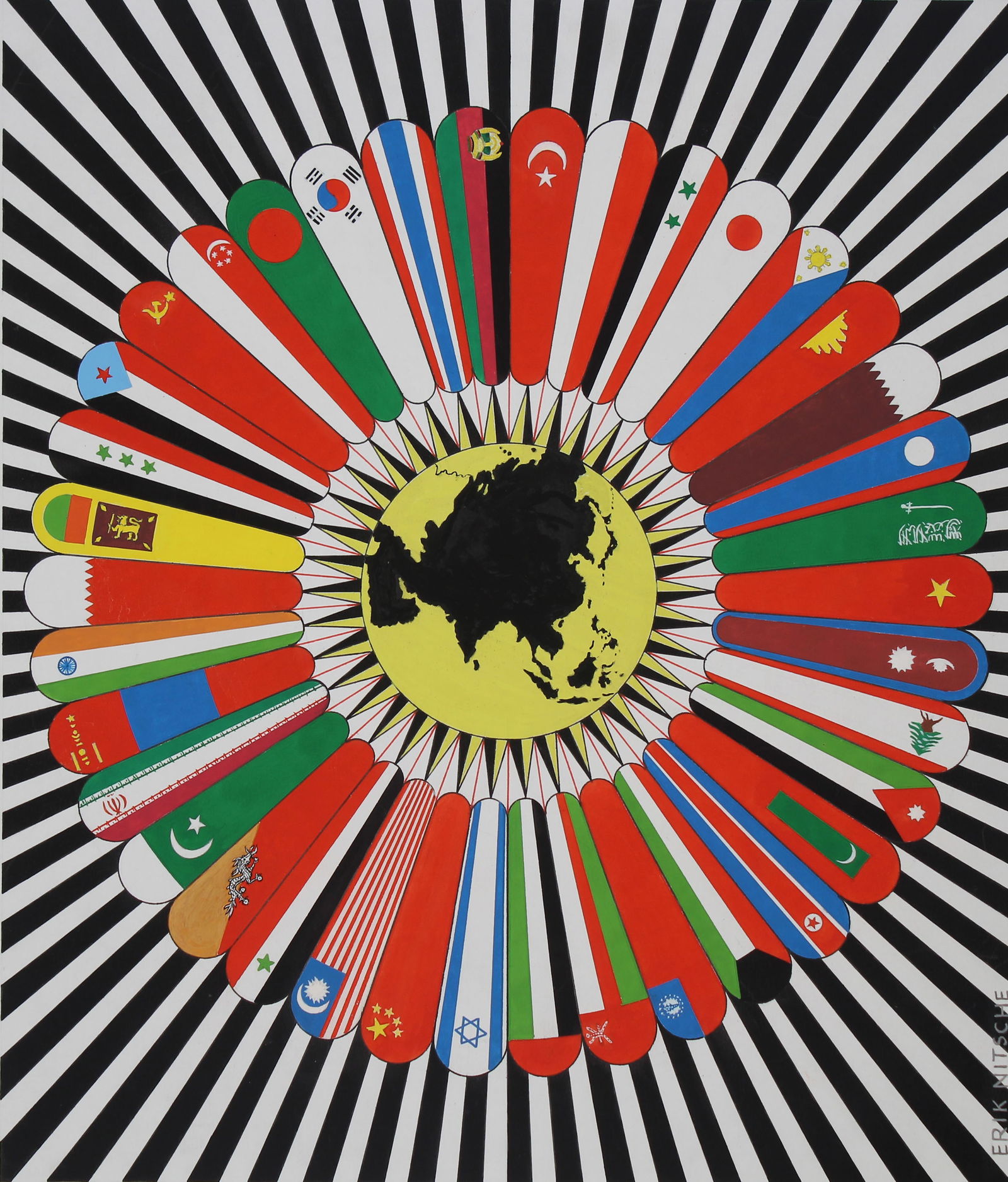 ERIK NITSCHE (1908 - 1998) "UN IN