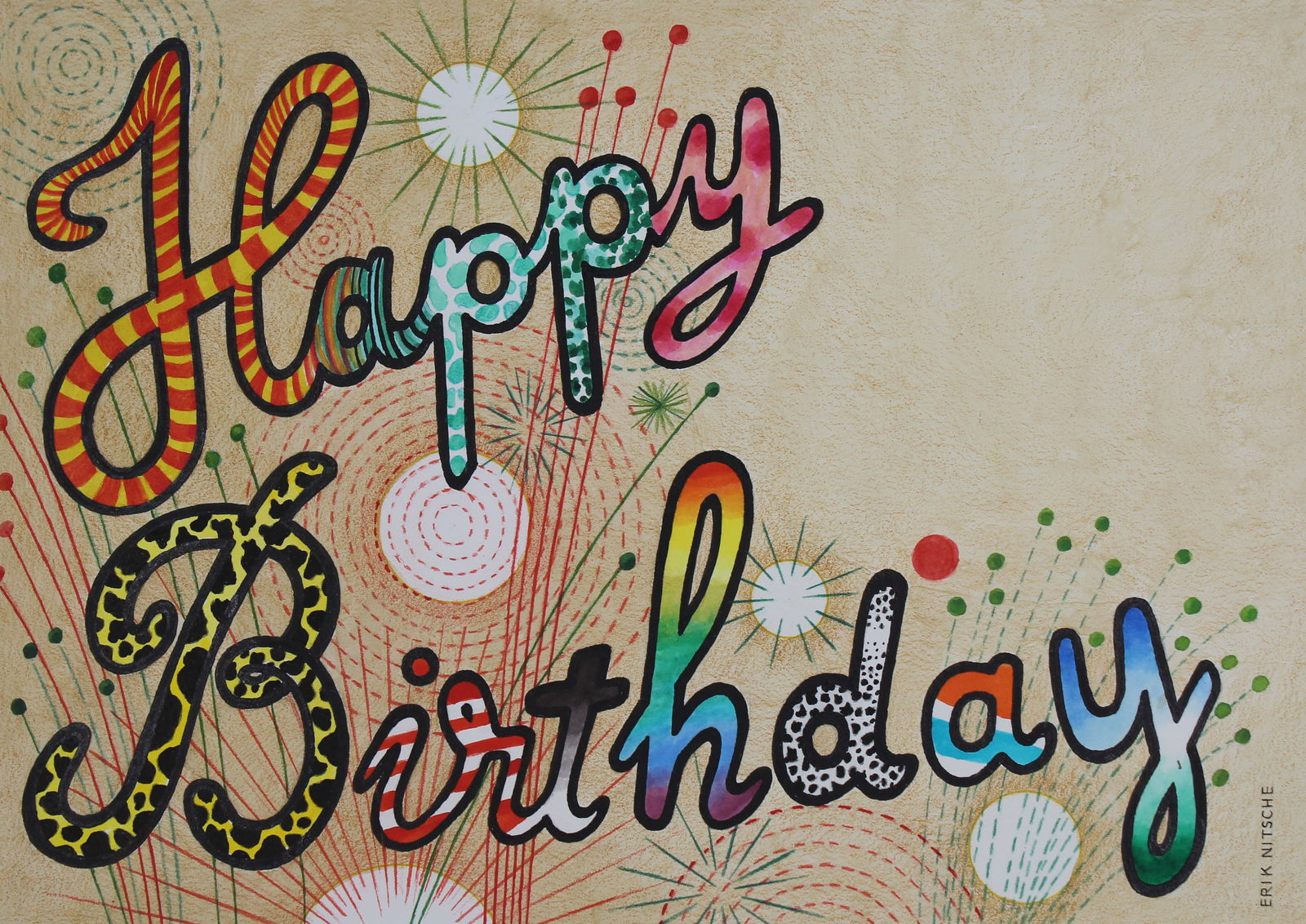 ERIK NITSCHE (1908 - 1998) "HAPPY