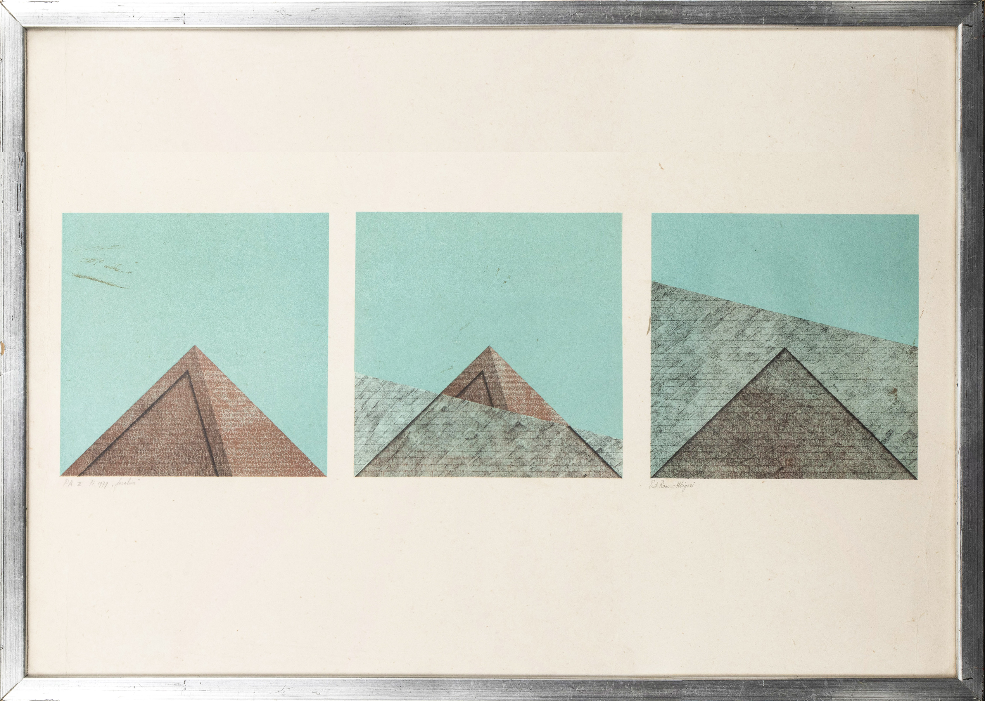 ERIK ROOS "ALBIGESI" SERIGRAPH