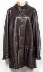 ERMENEGILDO ZEGNA LEATHER SHEA
