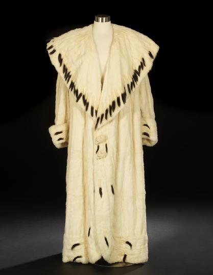 Ermine Fur Coat,  ca. 1970-1980,