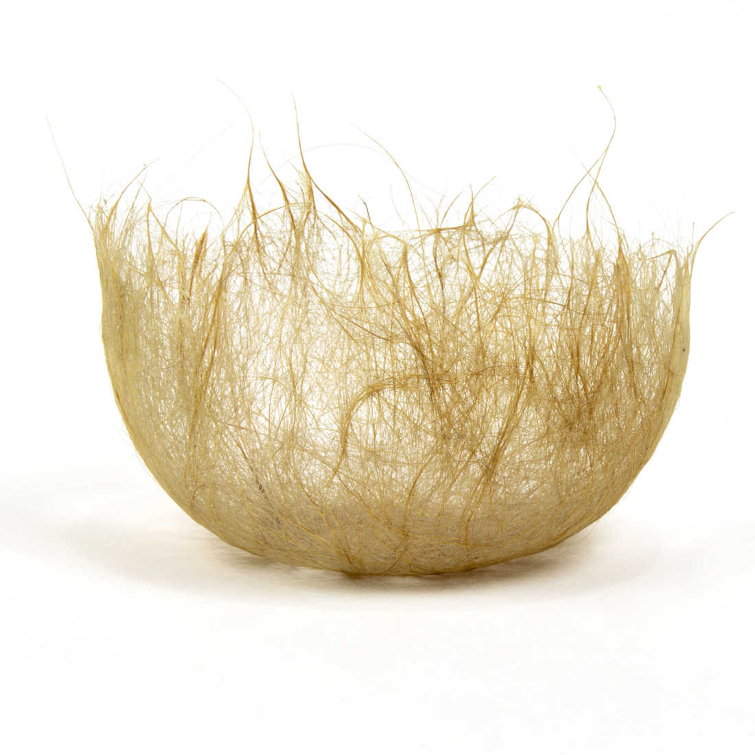 ERMINIA ROSE CAMEL HAIR BASKET.