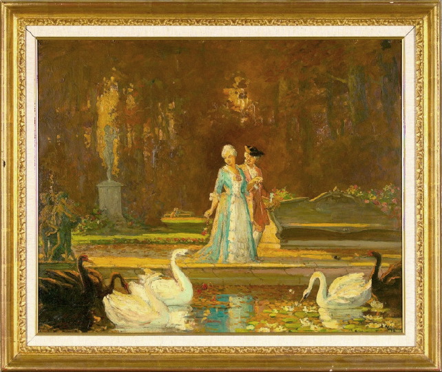 Ernest Azems (French, fl. ca.