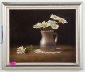 ERNEST BABER. STILL LIFE, OIL