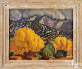 ERNEST BLUMENSCHEIN, OIL ON CA