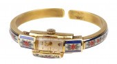 Ernest Borel 18K Guilloche Coc