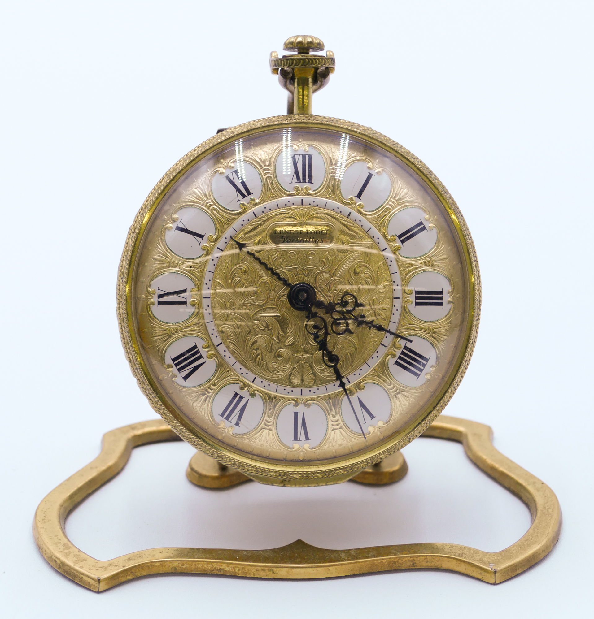 Ernest Borel Ornate Brass Travel