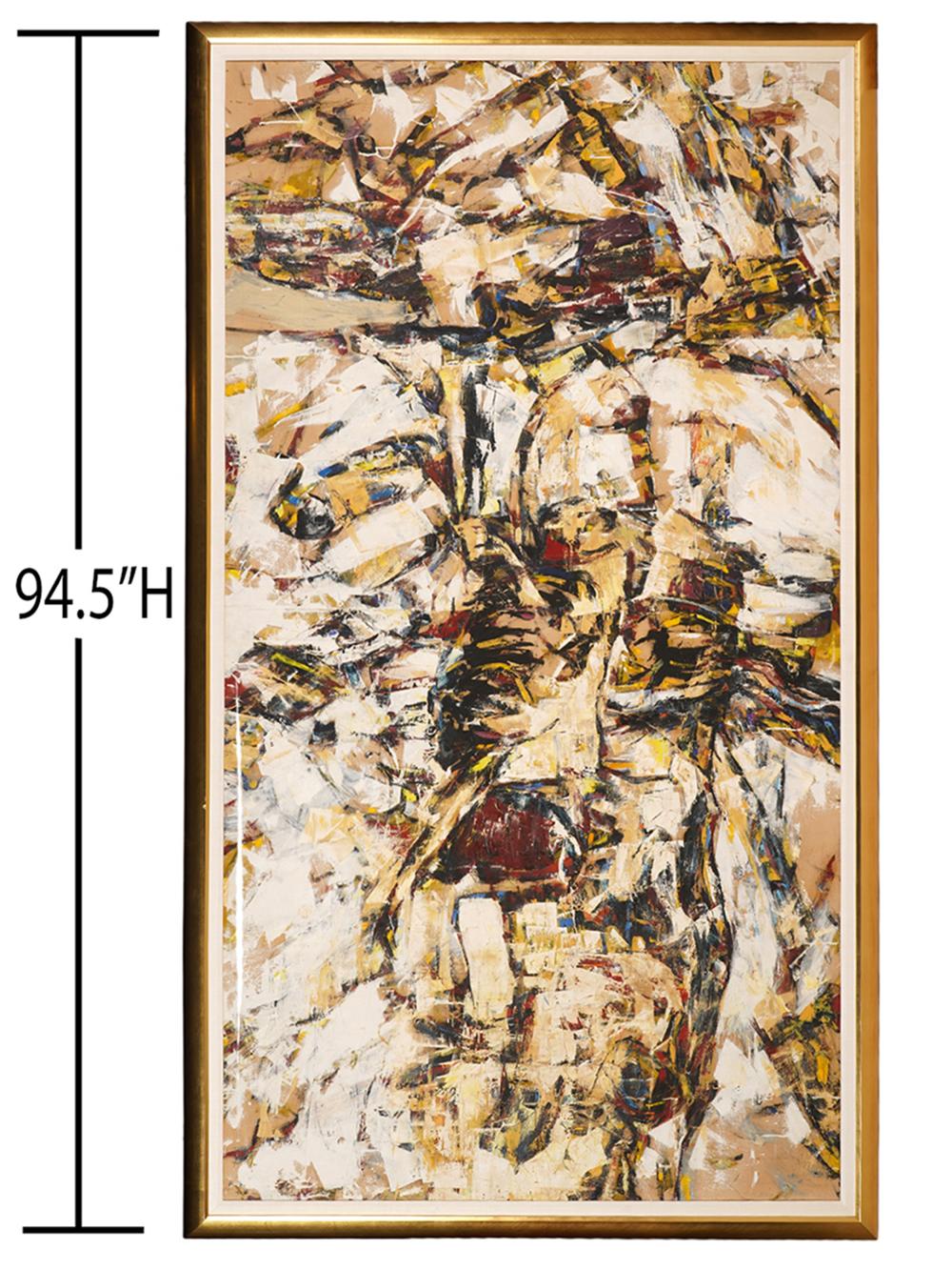 ERNEST BRIGGS 1955 OIL ON CANVAS