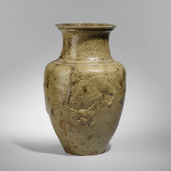 Ernest Carrière. Vase. c. 1895,