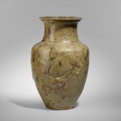 Ernest Carrière. Vase. c. 1895
