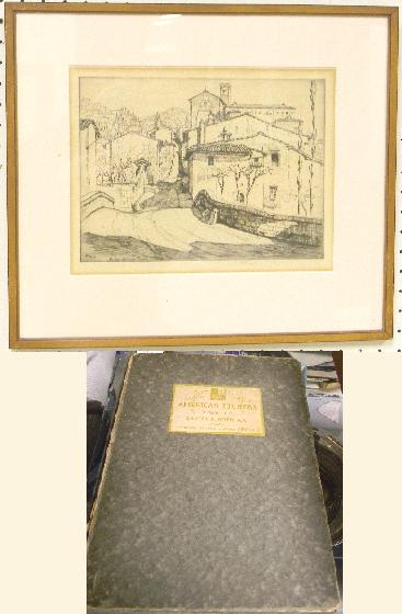 Ernest D. Roth  (1879-1964) etching