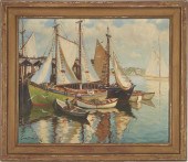 ERNEST DE NAGY EXHIBITED O/C M