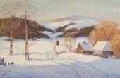ERNEST FREDERICKS OIL ON CANVA