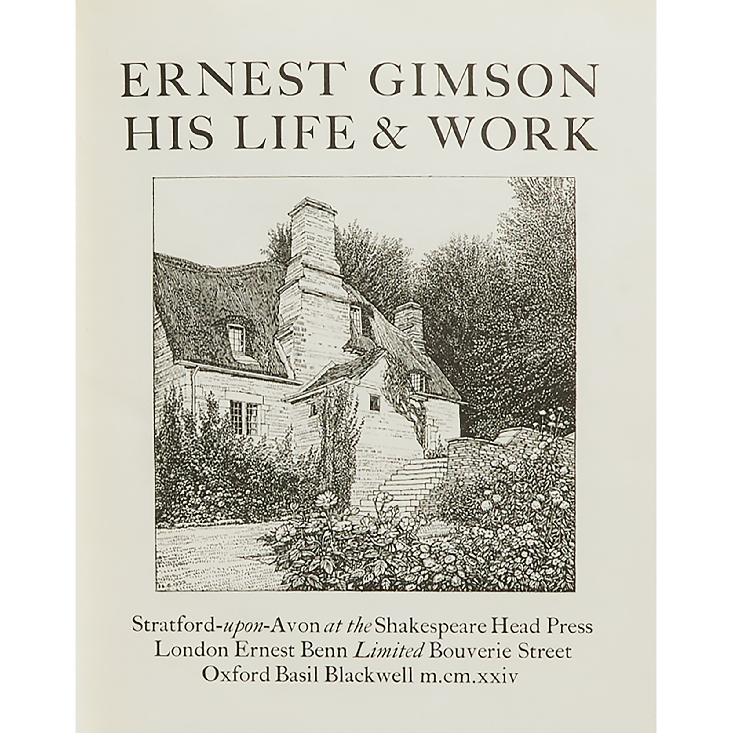 Ernest Gimson: His Life and Work 