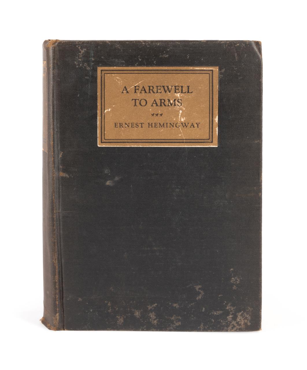 ERNEST HEMINGWAY 'A FAREWELL TO
