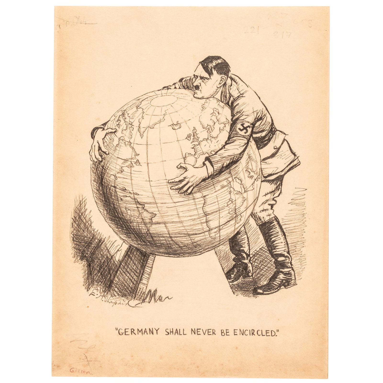 ERNEST HOWARD SHEPARD ARTIST SIGNED