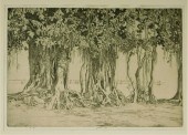 ERNEST LUMSDEN RIVER TREES LAN