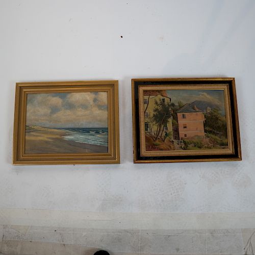 ERNEST MAYER; F. REGLIS: TWO FRAMED
