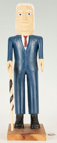 ERNEST PATTON FOLK ART CARVED
