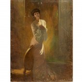 ERNEST TOWER ROSEN, OIL ON BOA