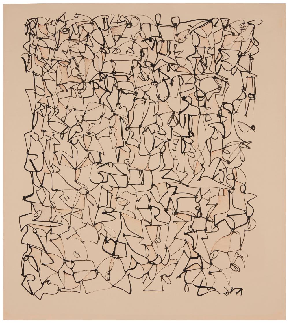 ERNEST TROVA (1927-2009), "SCRIPT