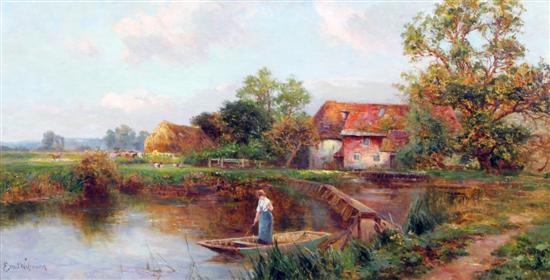 Ernest Walbourn (1872-1927) oil