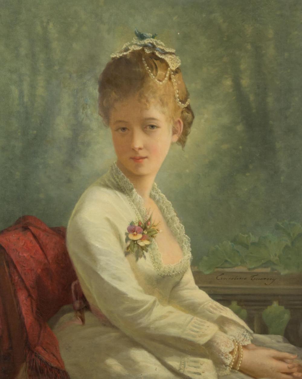 ERNESTINE TOURNY OIL ON