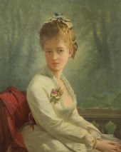 ERNESTINE TOURNY OIL ON CANVAS