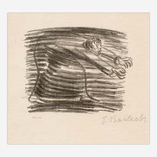 ERNST BARLACH "WALK IN THE