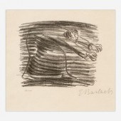 ERNST BARLACH "WALK IN THE SHA