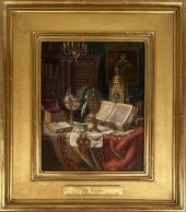 ERNST CZERNOTZKY, STILL LIFE O