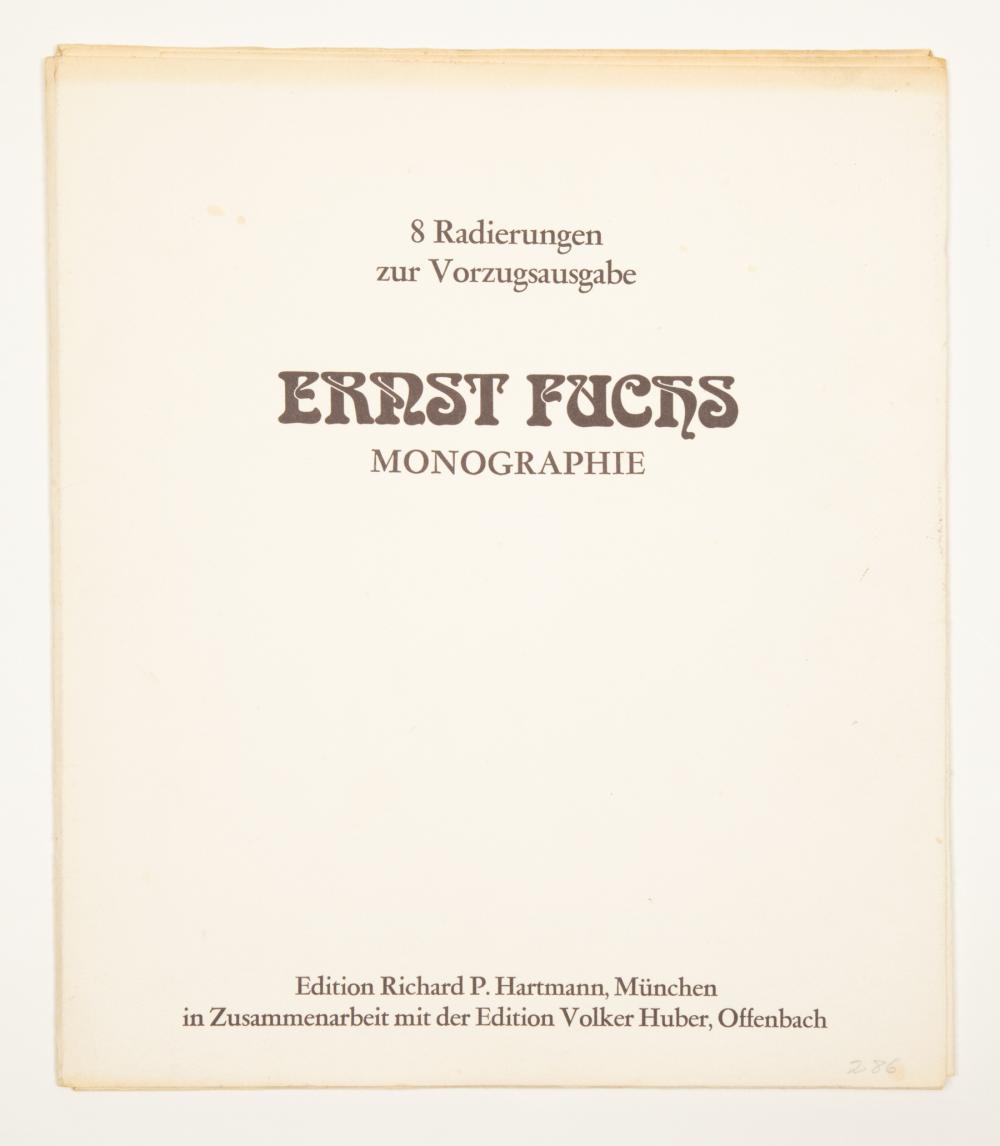 ERNST FUCHS (AUSTRIAN,