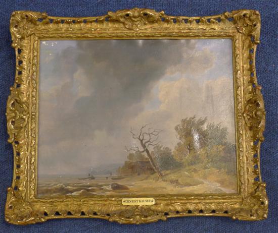 Ernst Kaiser (1803-1865) oil on