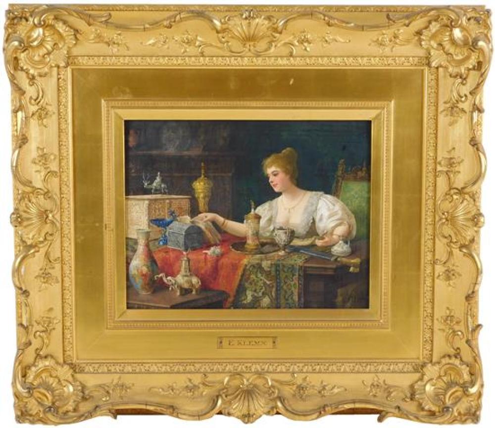 ERNST KLEMM (AUSTRIAN, 19TH C.) OIL