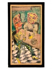 ERNST LUDWIG KIRCHNER "CAFE CE
