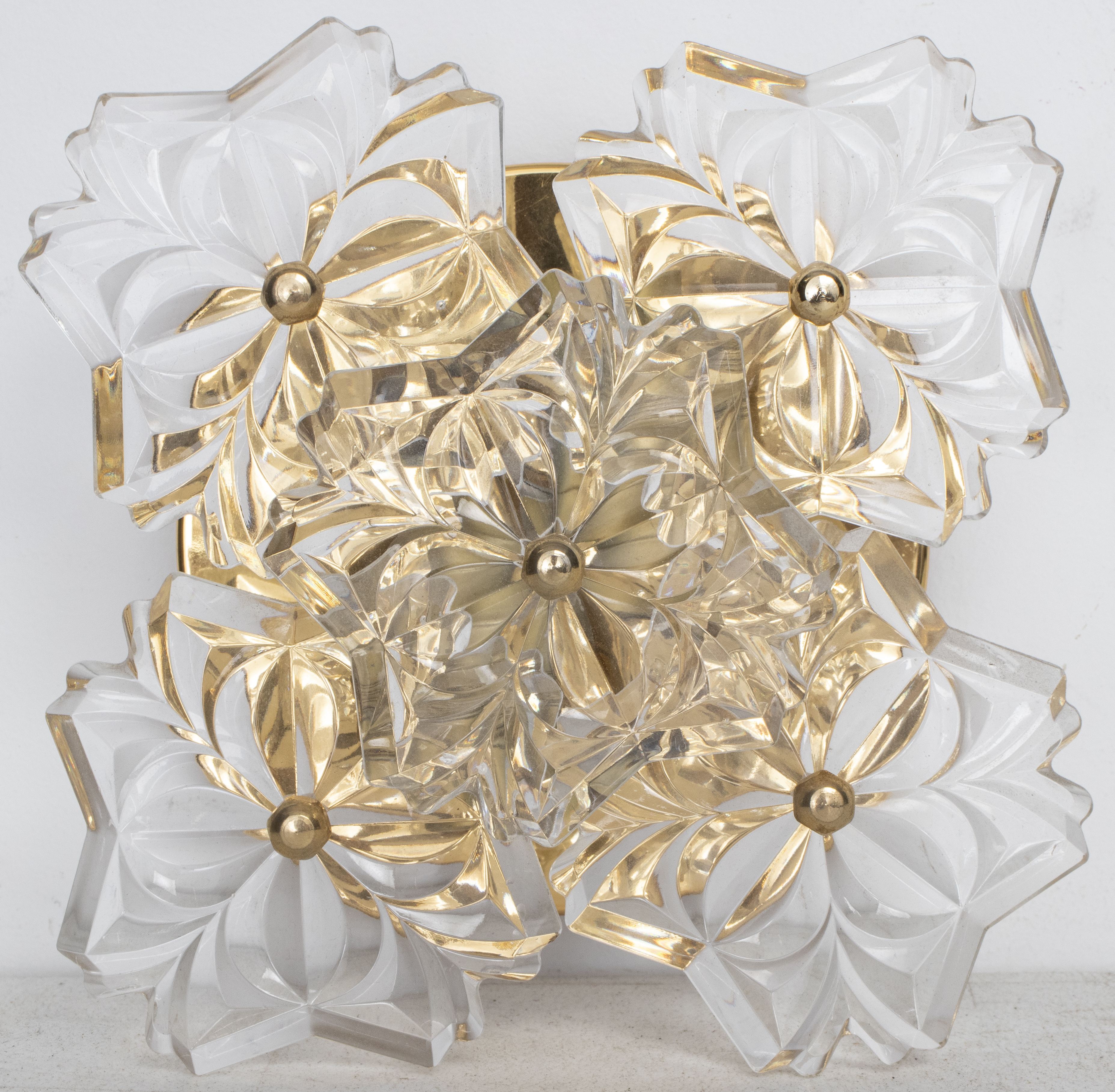 ERNST PALME FLOWER FORM FLUSH MOUNT
