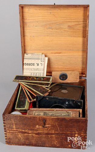 ERNST PLANK MAGIC LANTERN IN