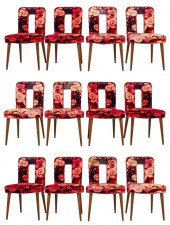 ERNST SCHWADRON UPHOLSTERED DI