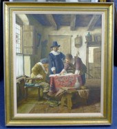 Ernst Stierhof (b. 1918) oil o