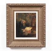 ERNST ZIMMERMAN GENRE SCENE, O