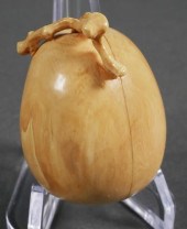 EROTIC JAPANESE IVORY CARVED B