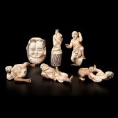 Erotic Japanese Ivory Carvings
