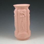 Erphila pink nude vase. Marked