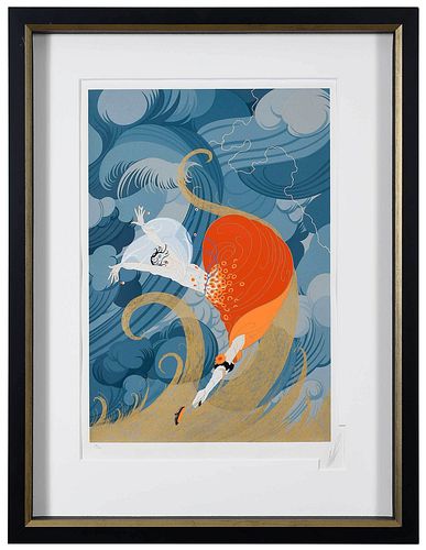 ERT‚ SERIGRAPH, SWEPT AWAY(Romain