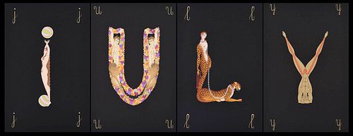 ERT‚, THE ALPHABET PORTFOLIO(Romain