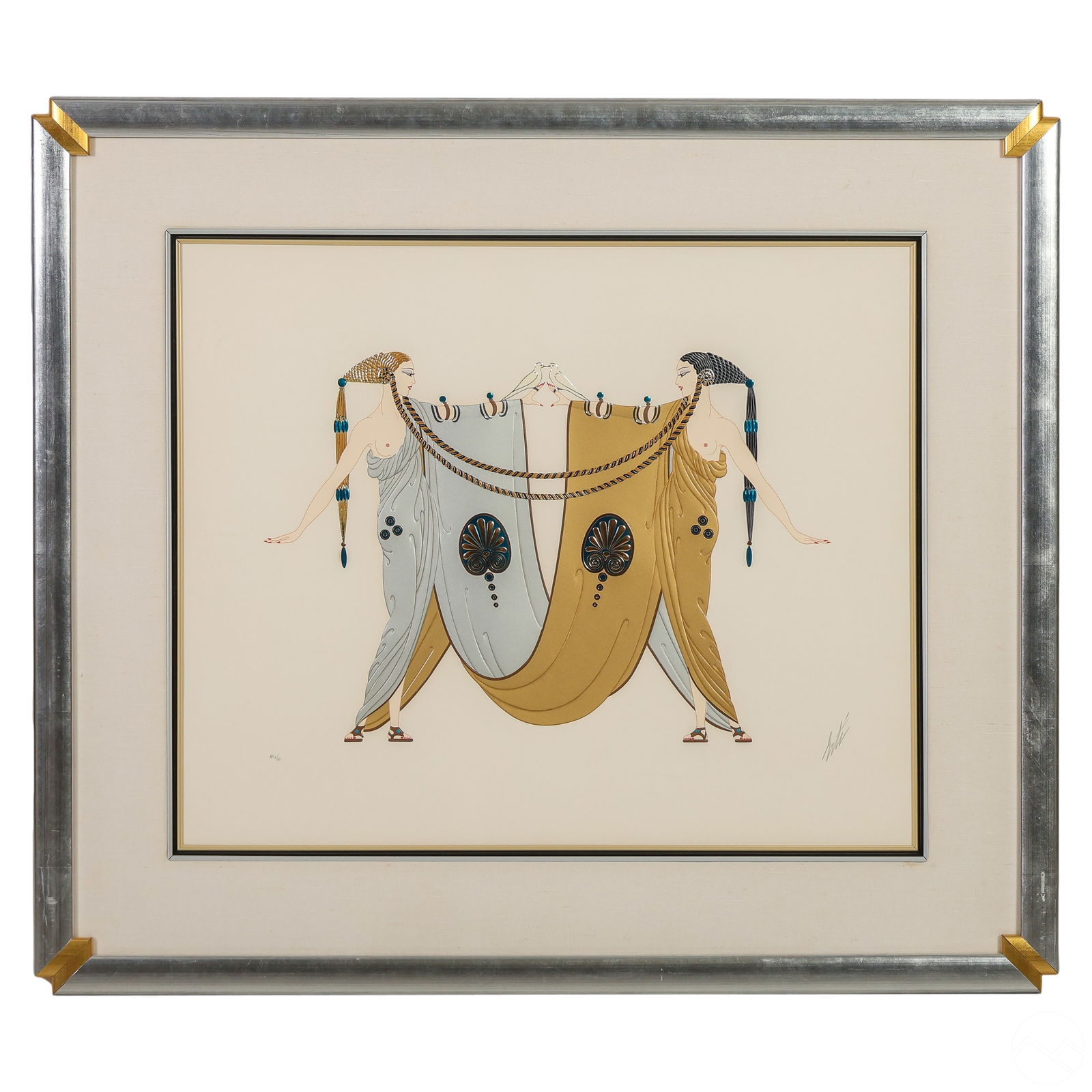 ERTE 1892-1990 SISTERS AP SERIGRAPH