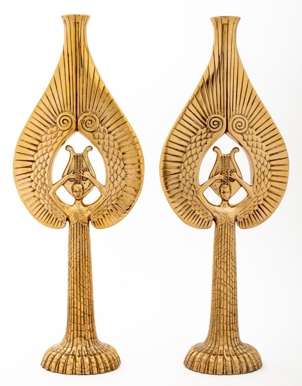 ERTE "ANGEL" GILT BRONZE