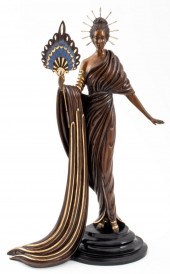 ERTE "APHRODITE" PATINATED BRO